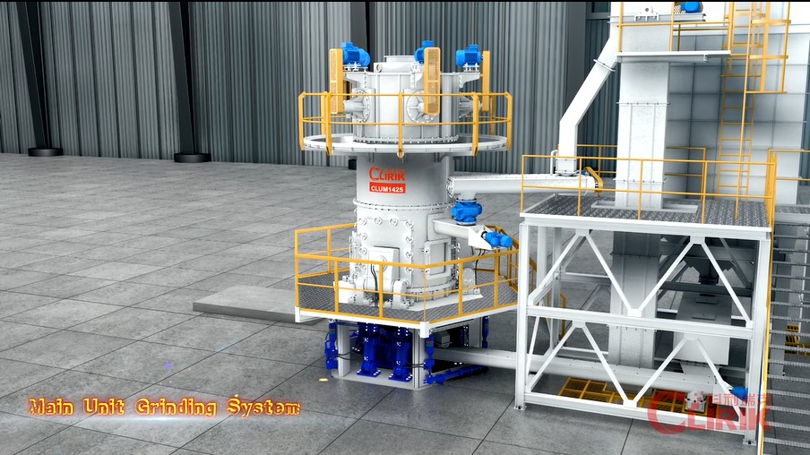 CLUM ultrafine vertical mill equipment CaCo3 Ultrafine powder milling machine mill equipment