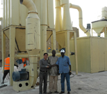 Diatomaceous earth grinding equipment